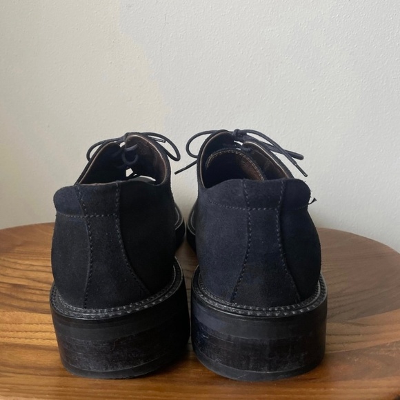 To Boot New York Adam Derrick FELIX DERBY Black Suede Oxford - Picture 6 of 10